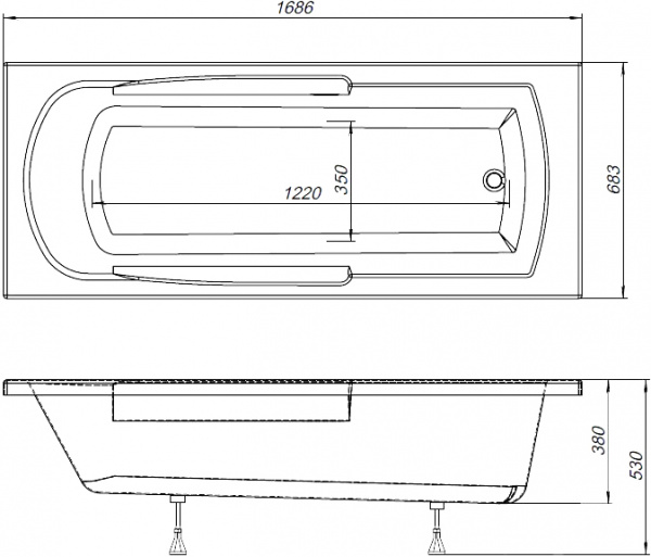  Aquanet Extra 170x70