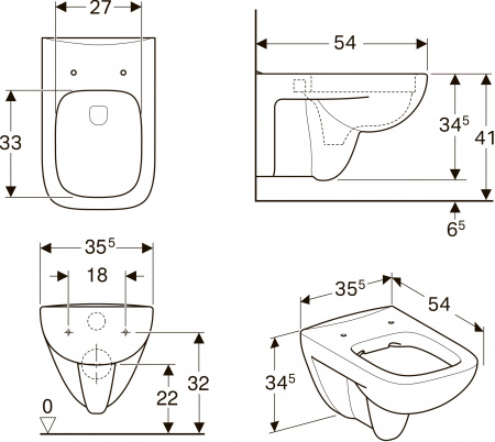 ������ ��������� Geberit Renova Plan 202170000 ������������