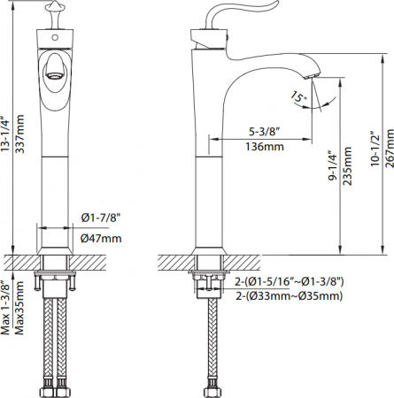  Kraus Coda FVS-13800BN  