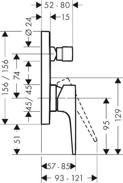  Hansgrohe Metropol 32545340    