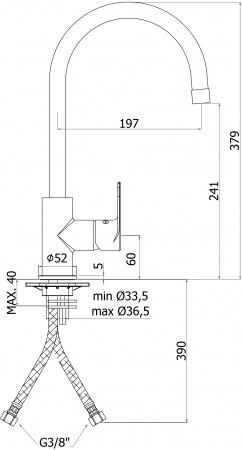  Paffoni Lime LM180CR   