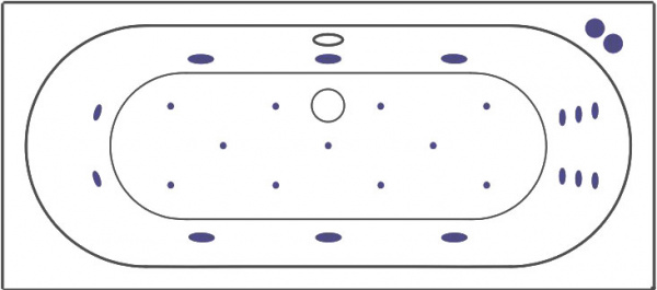   Excellent Oceana WAEX.OCE18.ULTRA 180x80