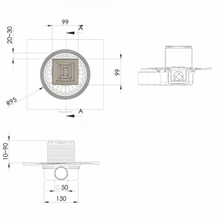 ���� �������� ZENTRUM Uno 100�100 ����������� ����� , ������� ������� ���� 090371