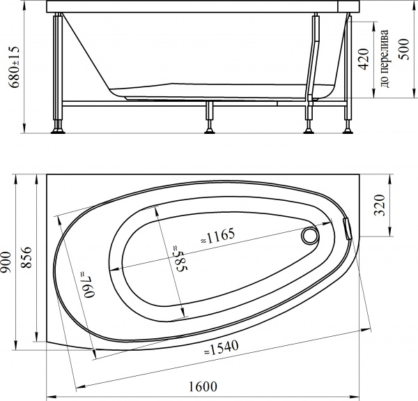   Radomir  1-01-0-1-1-032 160x90, 