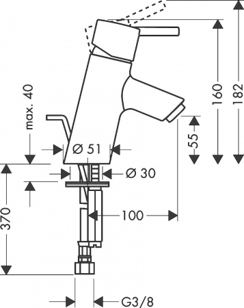  Hansgrohe Talis S 32020000  