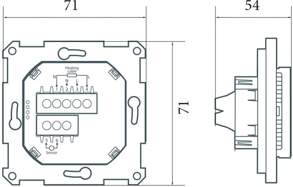  Thermo Thermoreg TI-700 NFC White
