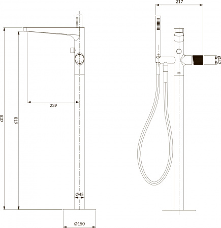  Omnires Contour CT8033GLB    ,    , 