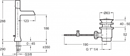  Jacob Delafon Toobi E8990-CP  