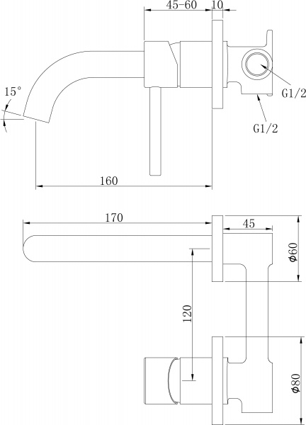  Bronze de Luxe Scandi 9020BR  