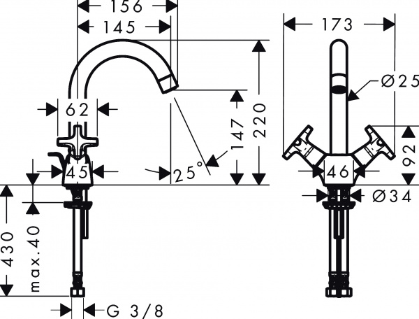  Hansgrohe Logis Classic 71270000  