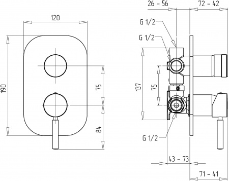  Migliore Fortis ML.FRT-5231.CR   ,    