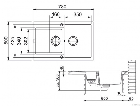����� �������� Franke Maris MRG 651-78 �������