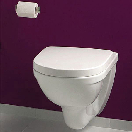 Крышка-сиденье Villeroy & Boch O'Novo 9М38 S101 с микролифтом, alpin Крышка-сиденье Villeroy & Boch O'Novo 9М38 S101 с микролифтом, alpin