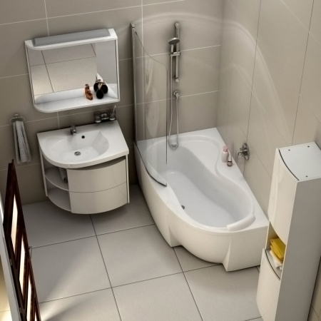 Акриловая ванна Ravak Rosa 95 160x95 L с ножками Акриловая ванна Ravak Rosa 95 160x95 L с ножками