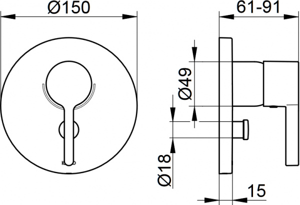  Keuco Edition 400 51572 010181    