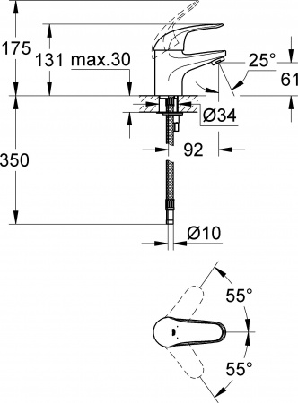 ������� �������� Grohe Euroeco 124428
