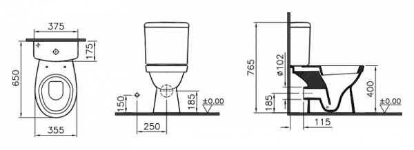 - VitrA Normus Facelift 9705B003-7201