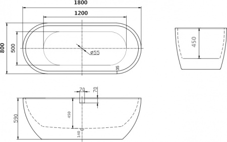   Art&Max AM-218-1800-800 180x80