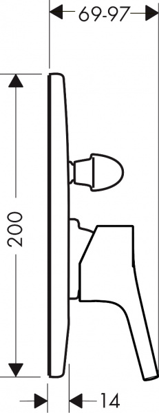  Hansgrohe Talis S 72407000    , 