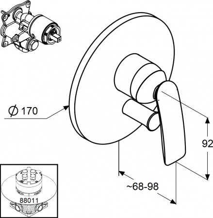  Kludi Balance 526509175    