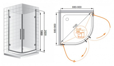   Cezares Retro R2 90 PP Cr