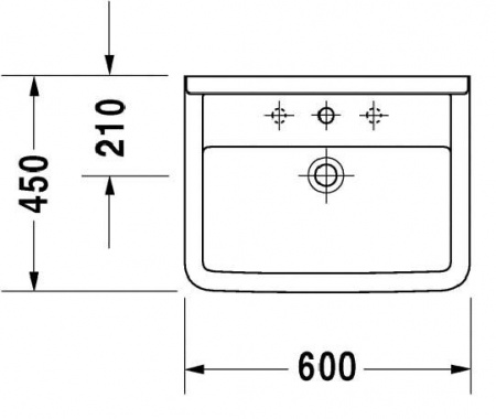 �������� Duravit Starck 3 0300600000 (60 ��)