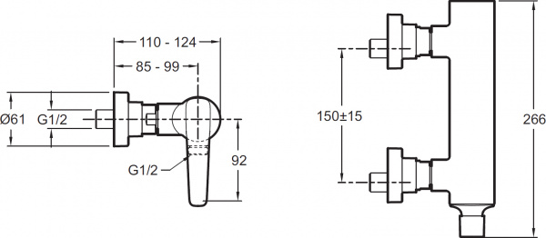  Jacob Delafon Aleo+ E72318-CP  