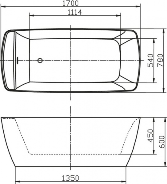   BelBagno BB304 170x80