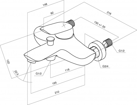  AM.PM Bliss L F5310032    