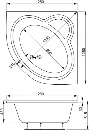   Vagnerplast Catalina mini 125x125 