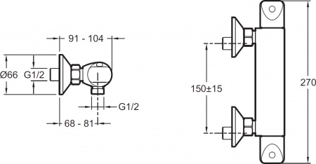 Jacob Delafon Robust E75771-CP  