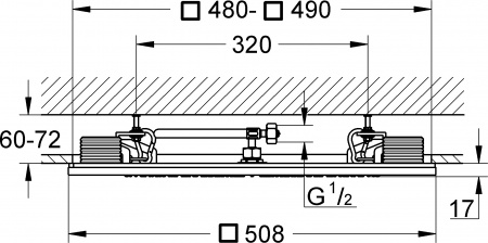   Grohe Rainshower F-Series 20 27865000
