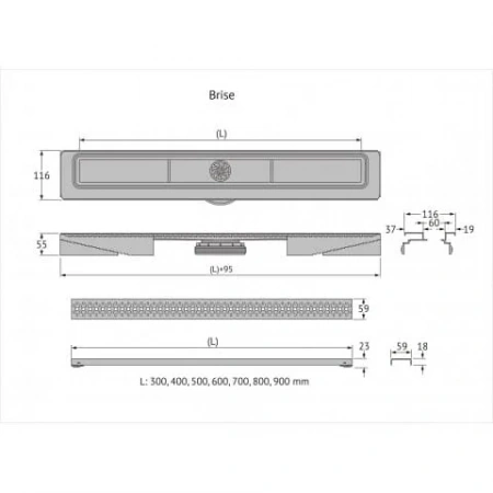   Berges C1 Brise 600   090031