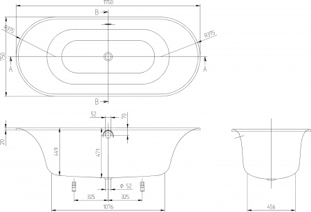  Villeroy & Boch Cetus UBQ175CEU7V-01 17575,  