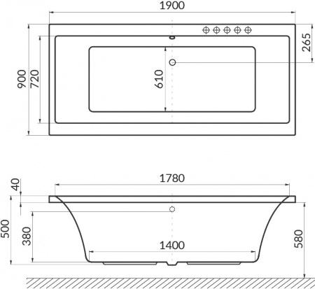   Excellent Pryzmat WAEX.PRY19.SOFT 190x90