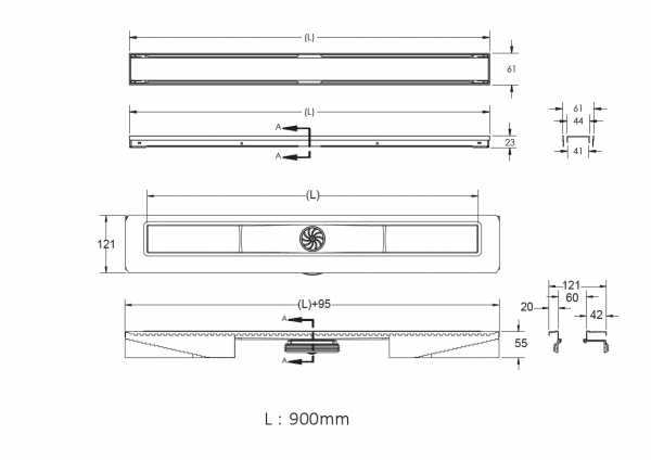   Berges Wasserhaus B1 Keramik 090020 90 