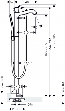  Hansgrohe Metropol Classic 31445000 , 