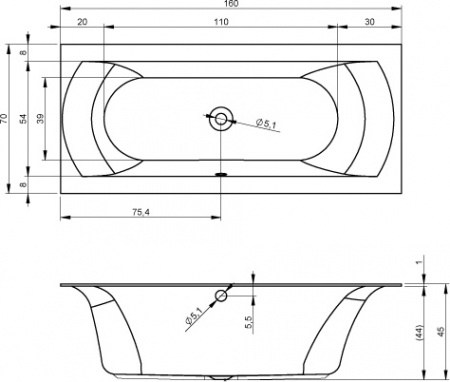   Riho Linares 160x70 R