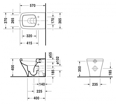   Duravit DuraStyle 2150090001 WonderGliss