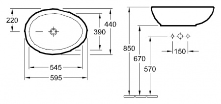   Villeroy & Boch Aveo new generation 4132 60R2 -