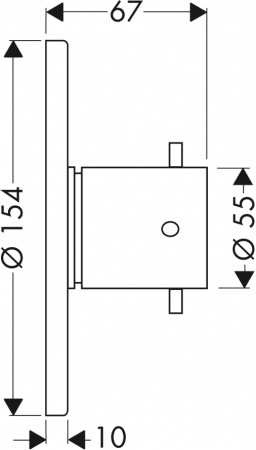   Axor Starck Trio/Quattro 10930000   , 