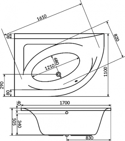   Excellent Aquarella WAEX.ARL17.SOFT L, 170110