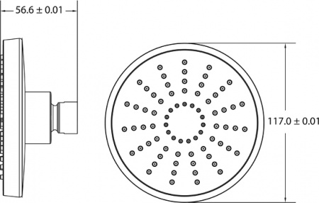   IDDIS Built-in Shower Accessories 008MINPi64 