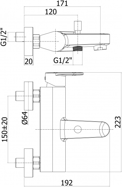  Paffoni Candy CA022CR  