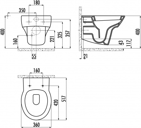������ ��������� Creavit Jaws JW321