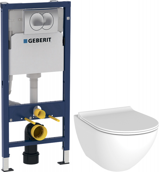 �������� ������ ��������� STWORKI Merlingen HWH55 ������������ + ����������� Geberit Duofix � ������� �����