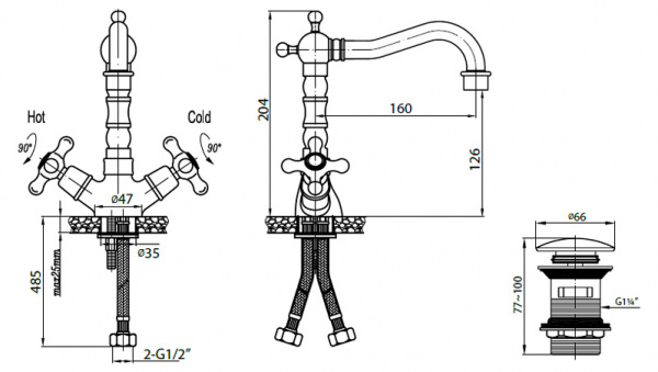  Cezares Retro C LS2-03  