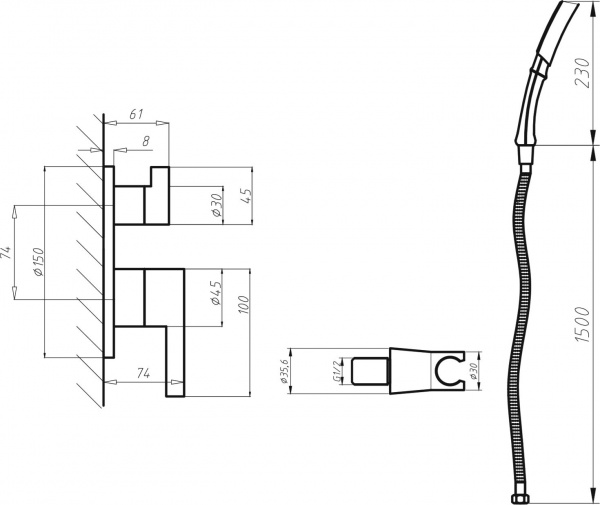 ������� �������� Aquanet Steel AF213-512S � ���������� ������