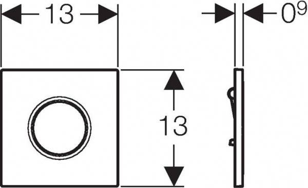    Geberit Sigma 01 116.011.11.5