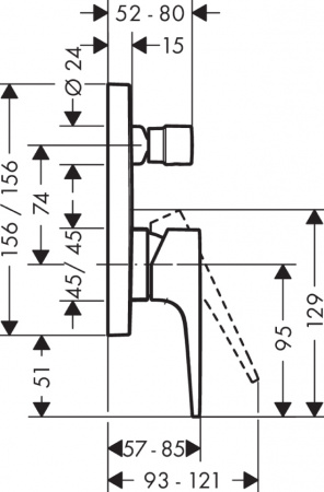  Hansgrohe Metropol 32545000    